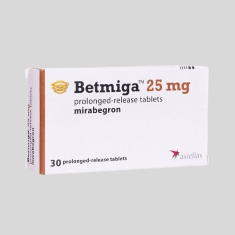 Betmiga 25mg x 30Tabs