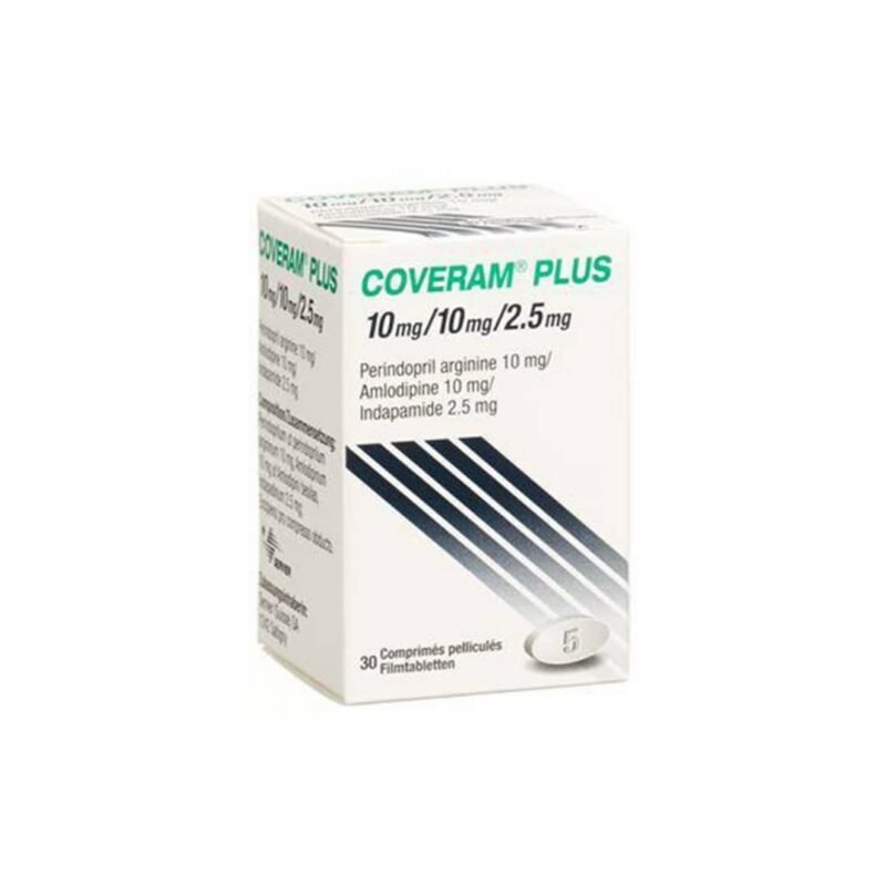 Coveram Plus 10mg/10mg/2.5mg x 30Tabs